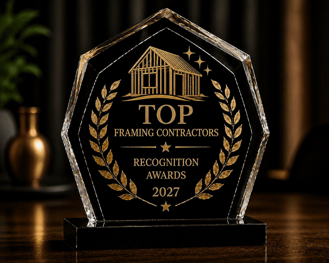TopFramingContractors.com recognition award